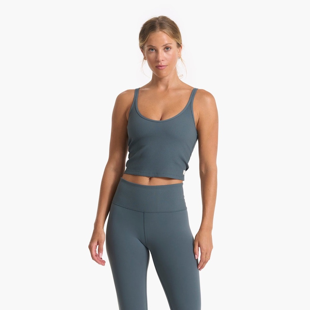 Vuori Rib Crop Tank - Picture 3 of 5